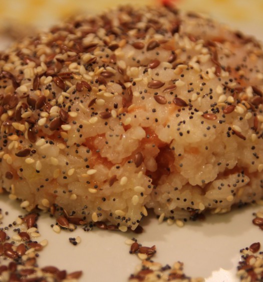tartare di salmone sushi