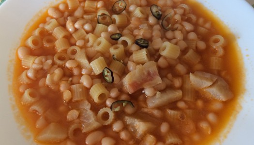 Pasta e Fagioli Cannellini con le Cotiche