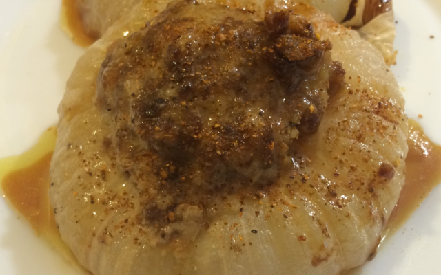 cipolle ripiene al forno