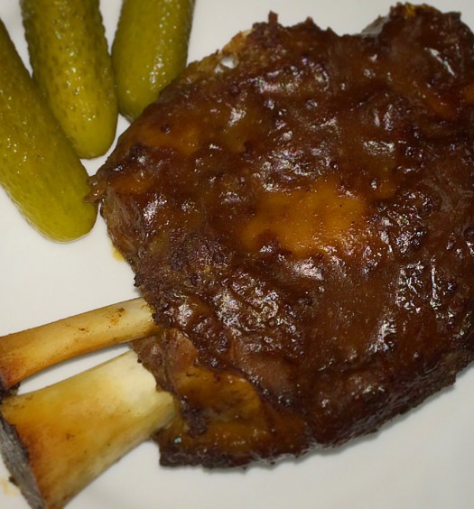 stinco alla birra scura
