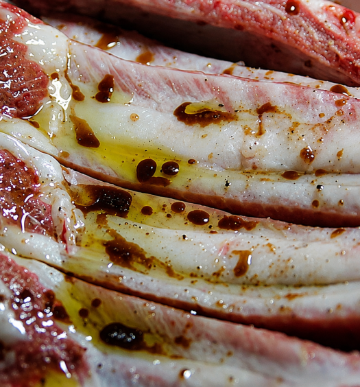 marinatura costine barbecue