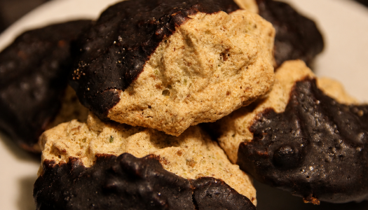 Dacquoise Pistacchio e Cioccolato